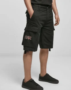 AC/DC vintage reisitaskushortsit - Musta