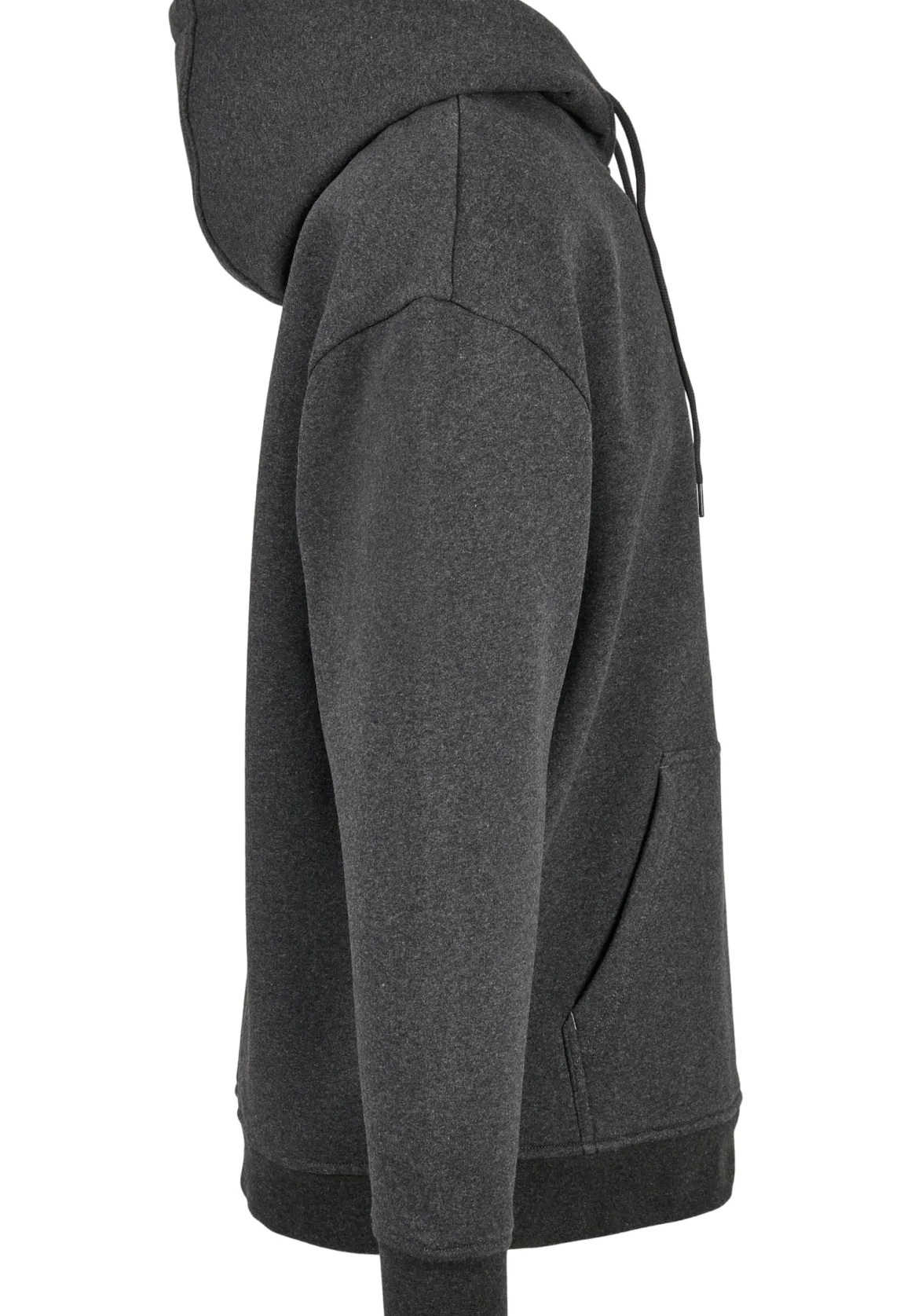 Basic Oversize huppari - Tummanharmaa