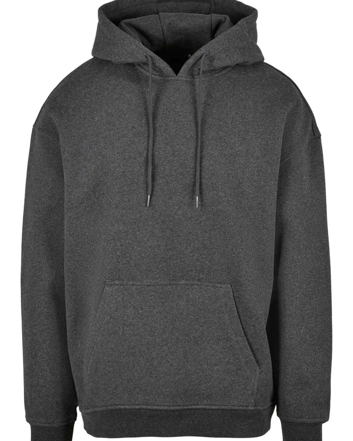 Basic Oversize huppari - Tummanharmaa