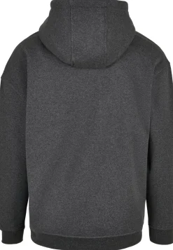 Basic Oversize huppari - Tummanharmaa