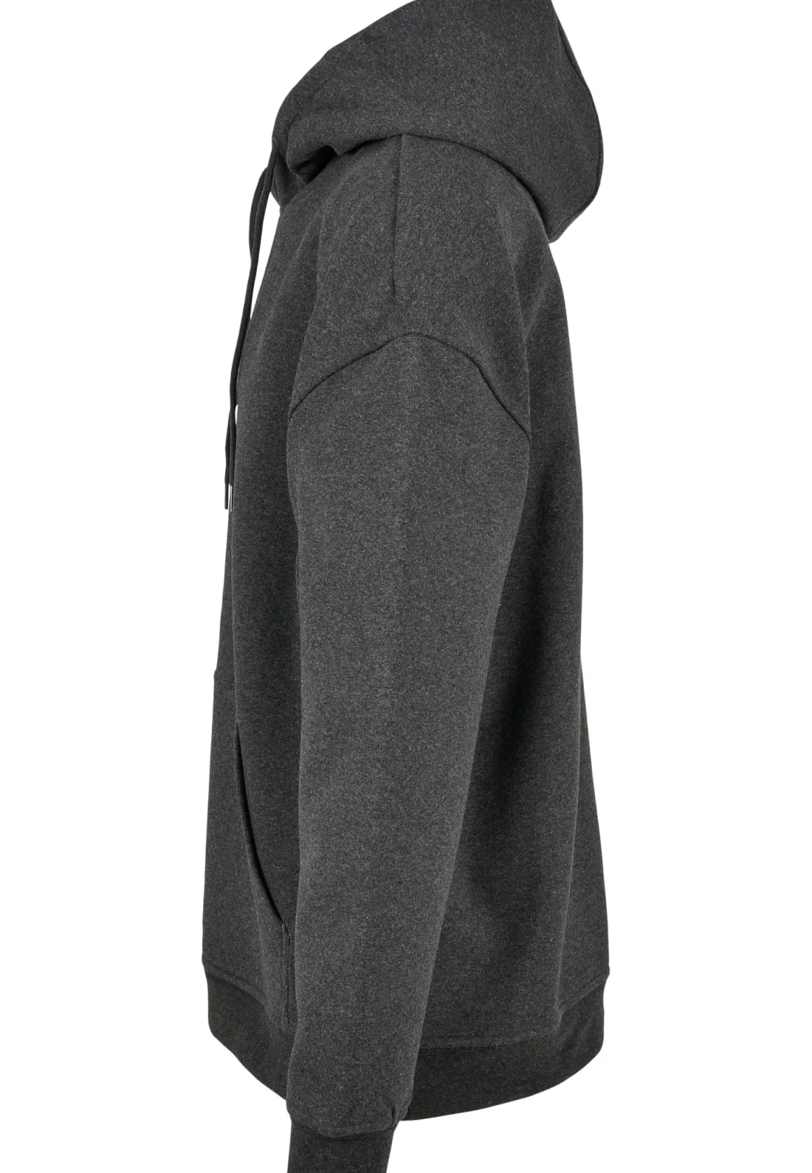 Basic Oversize huppari - Tummanharmaa