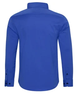 Beales kauluspaita - Sininen/Musta