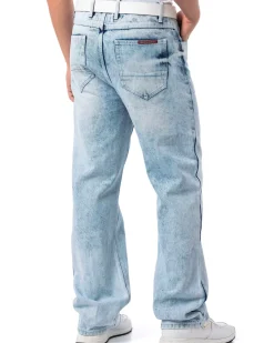 CD903 Milan baggy farkut - Vaaleansininen