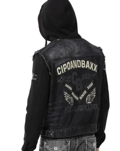 CJ307 Rider farkkutakki - Musta