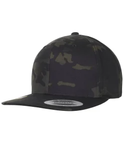 Classic snapback - Tumma camo