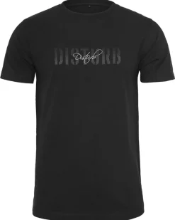 Disturb // disturb t-paita - Musta