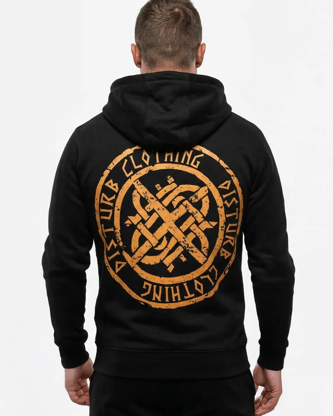Disturb Viking vetoketjuhuppari - Musta