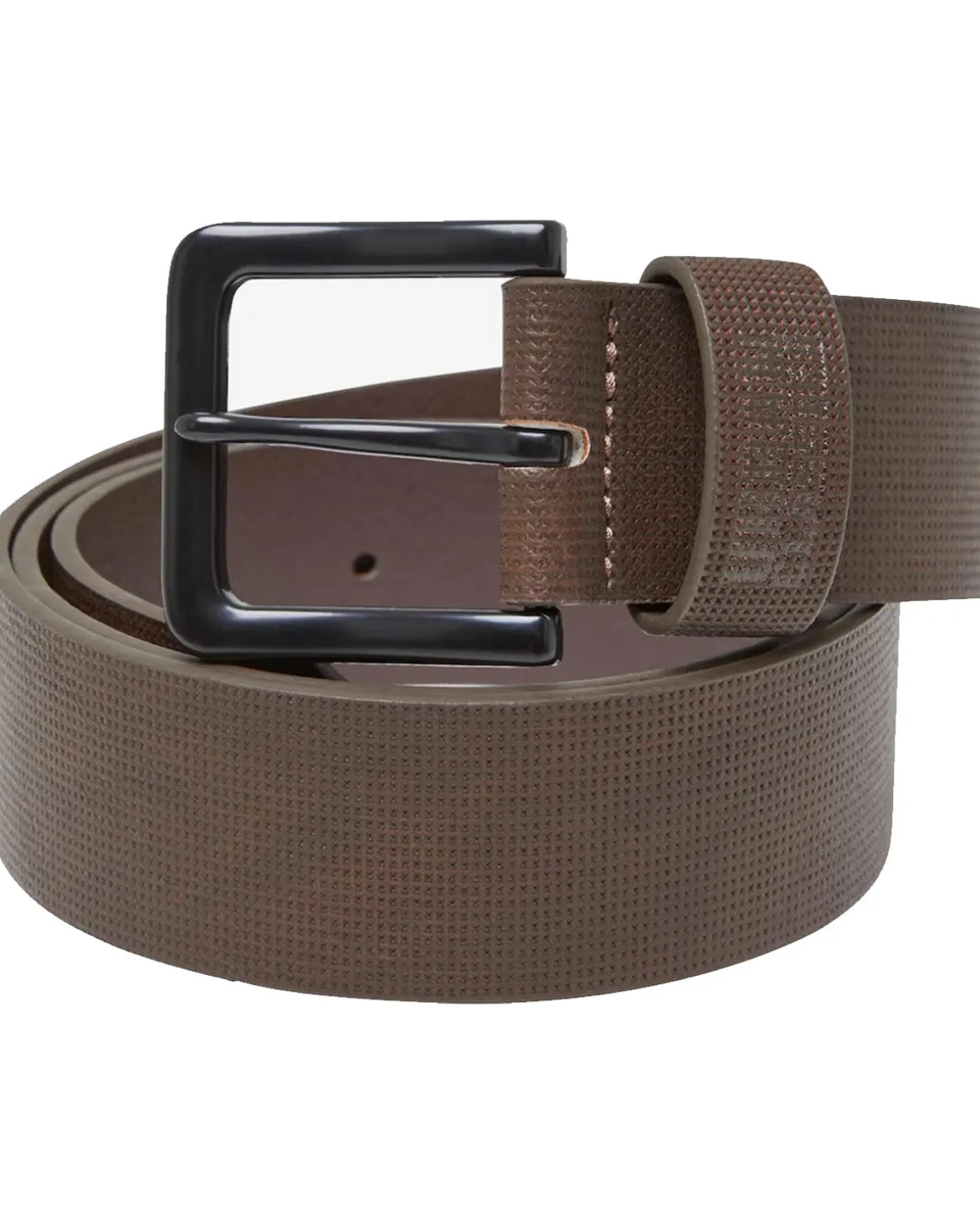 Fake leather keinonahkavyö - Ruskea