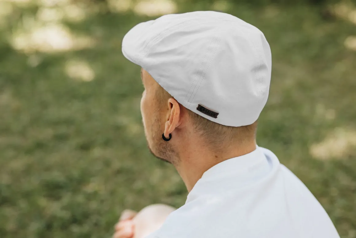 Flat Cap colors - Valkoinen
