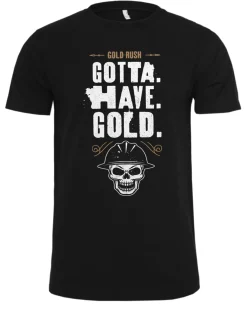Gold Rush t-paita - Musta