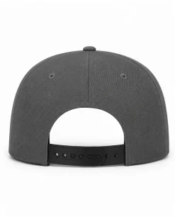 Höpömasa snapback - Tummanharmaa