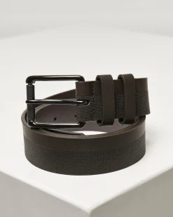 Imitation basic keinonahkavyö - Ruskea