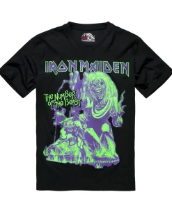 Iron Maiden Number Of The Beast t-paita - Musta