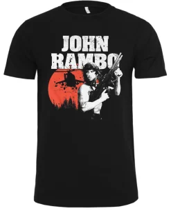 John Rambo t-paita - Musta