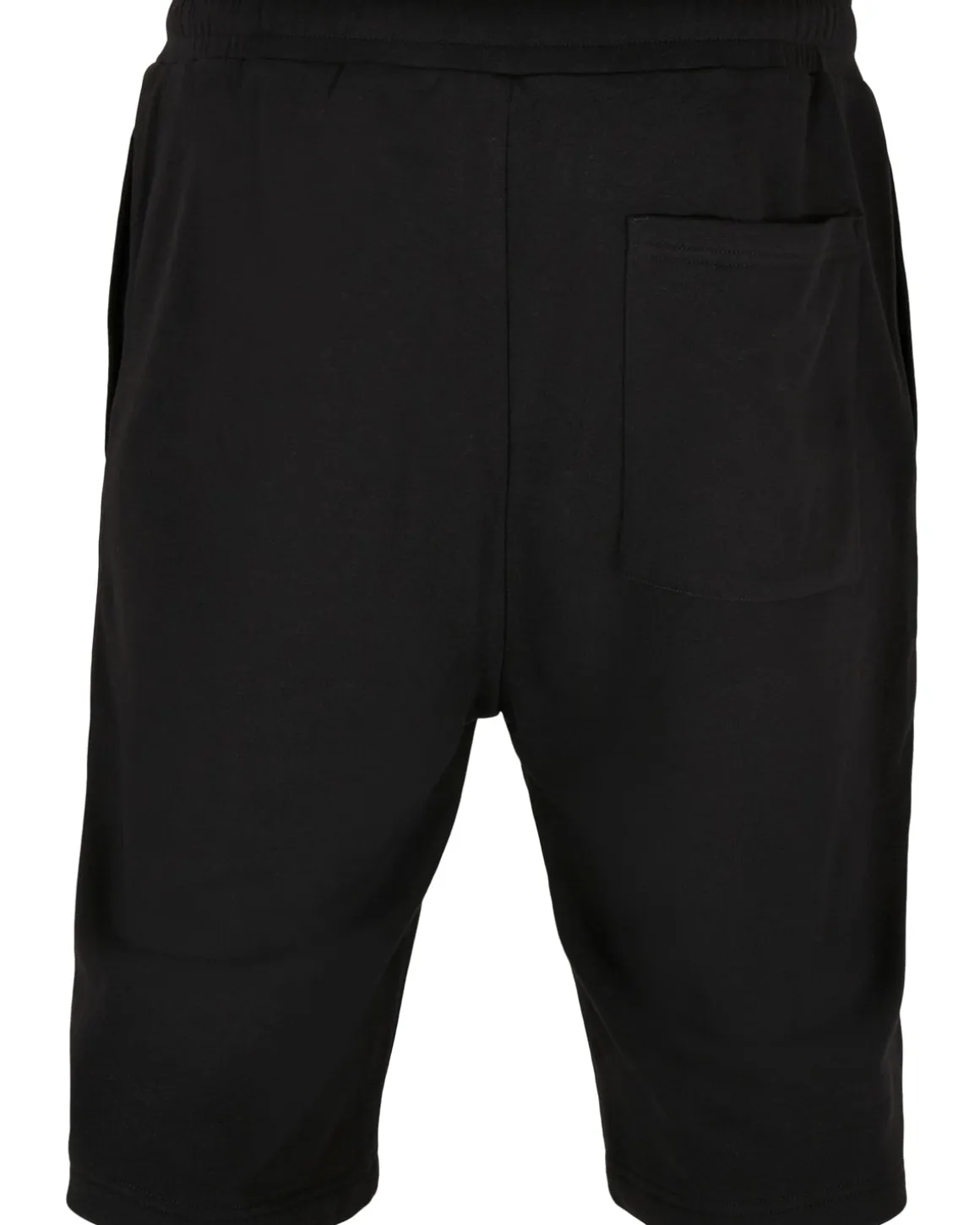 Low crotch collegeshortsit - Musta