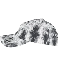 Low profile tie dye lippis - Musta/Valkoinen