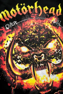 Motörhead Overkill t-paita - Musta