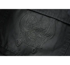 Motörhead reisitaskushortsit - Musta
