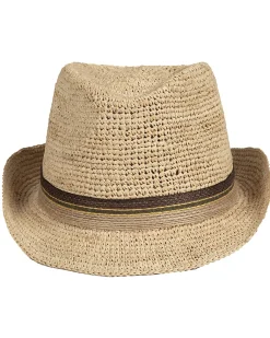 Raffia Tribly Crochet Olkihattu - Beige