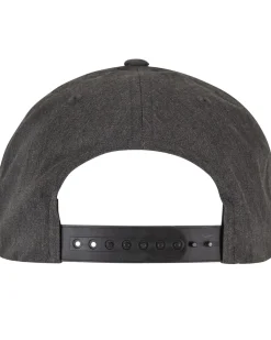 Retro cotton blend snapback - Harmaa