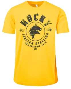 Rocky - Italian stallion t-paita - Keltainen