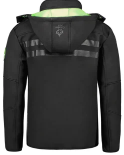 Royteak softshell-takki - Musta/Vihreä