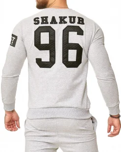 Shakur 96 collegepaita - Harmaa