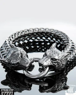 Steel Wolf Head rannekoru - Teräs