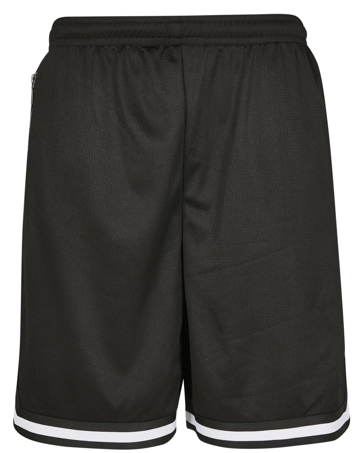 Stripe mesh shortsit - Musta/Valkoinen
