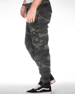Sutton Thermo reisitaskuhousut - Harmaa camo