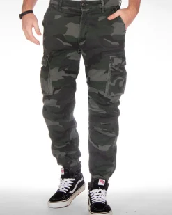 Sutton Thermo reisitaskuhousut - Harmaa camo