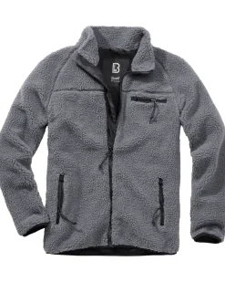 Teddyfleece takki - Harmaa