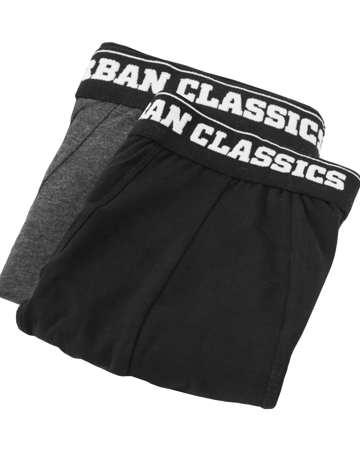 Urban bokserit 2-pack - Musta/Tummanharmaa