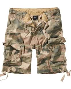 Urban legend reisitaskushortsit - Beige camo