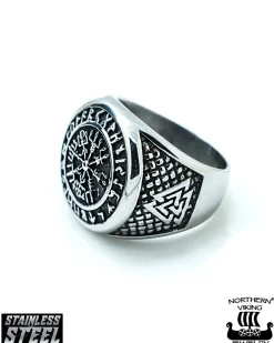 Vegvisir sormus - Teräs