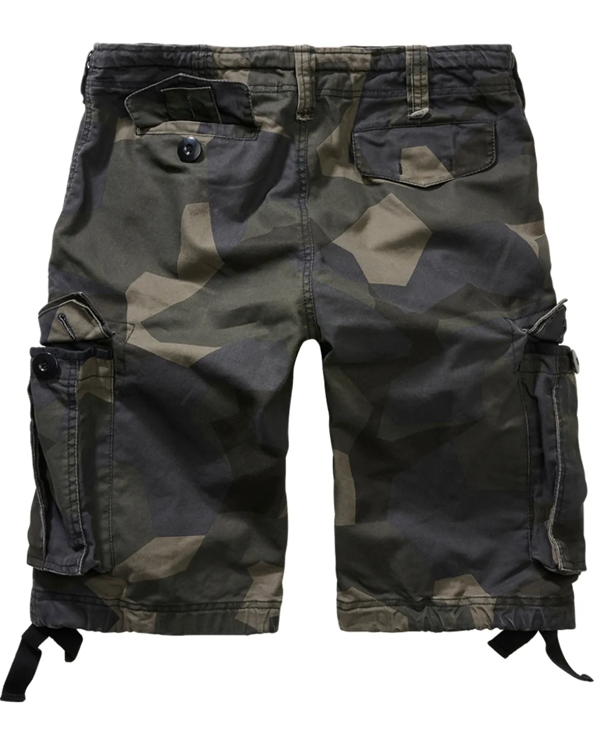 Vintage reisitaskushortsit - M90 Tumma camo