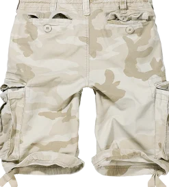 Vintage reisitaskushortsit - Vaalea camo